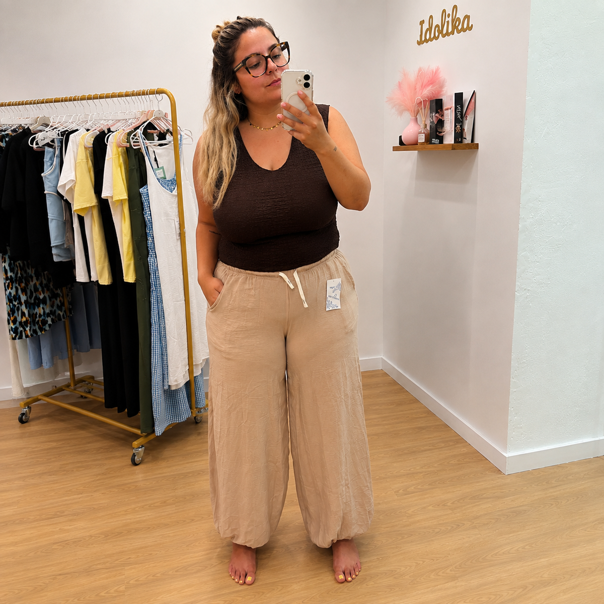 Pantalón bombacho
