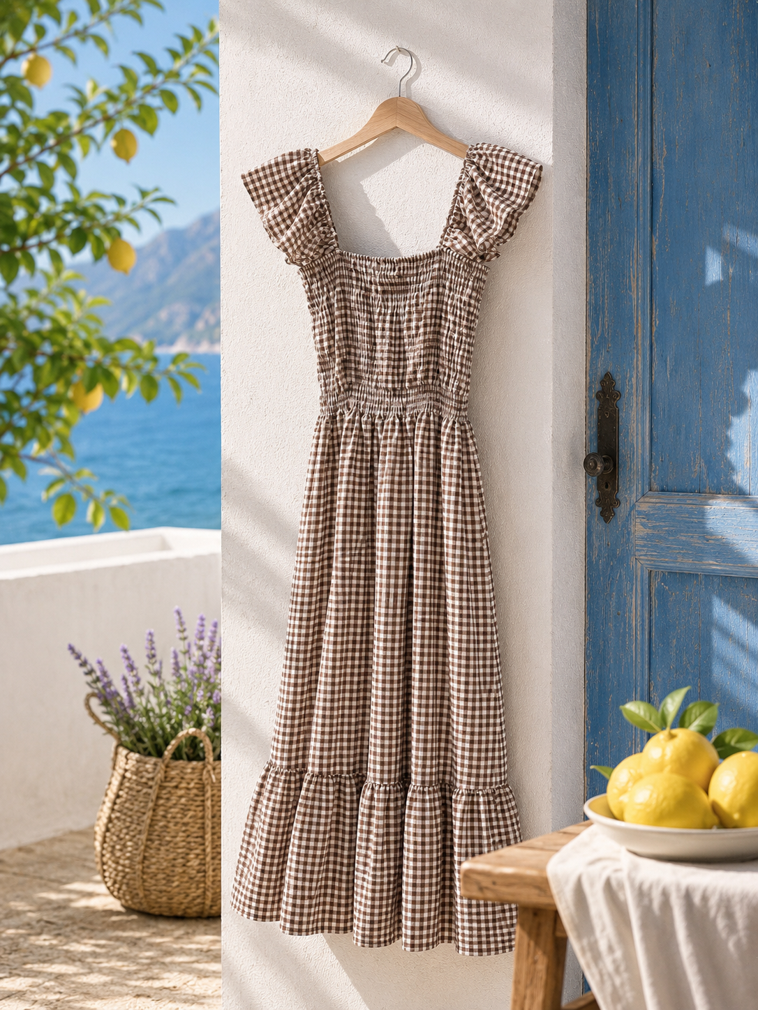 Vestido vichy