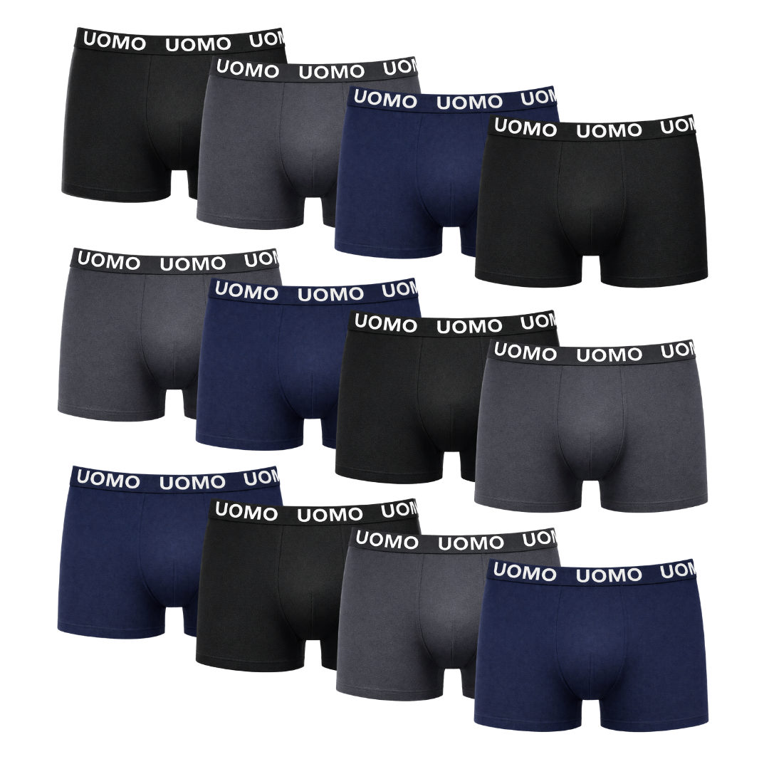 Idolika - Pack 12 - Boxers para hombre - Boxer hombre pack - Boxer de hombres - Boxer sin costuras - Boxer transpirable