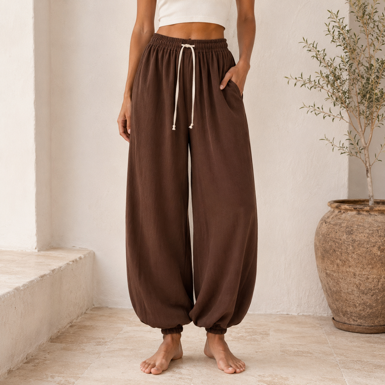 Pantalón bombacho