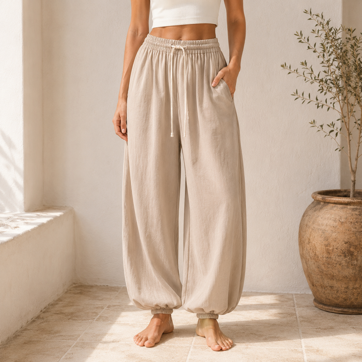 Pantalón bombacho