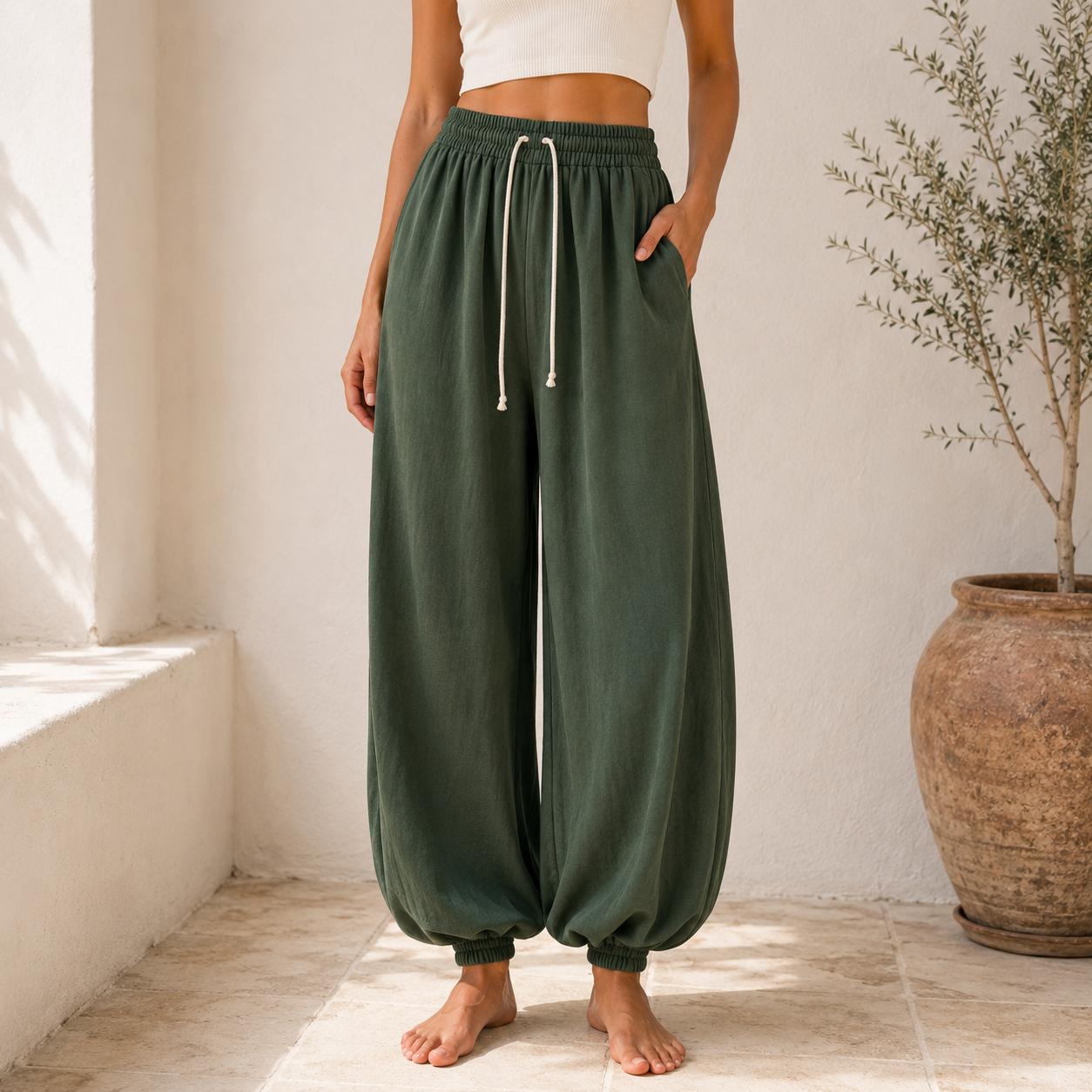 Pantalón bombacho