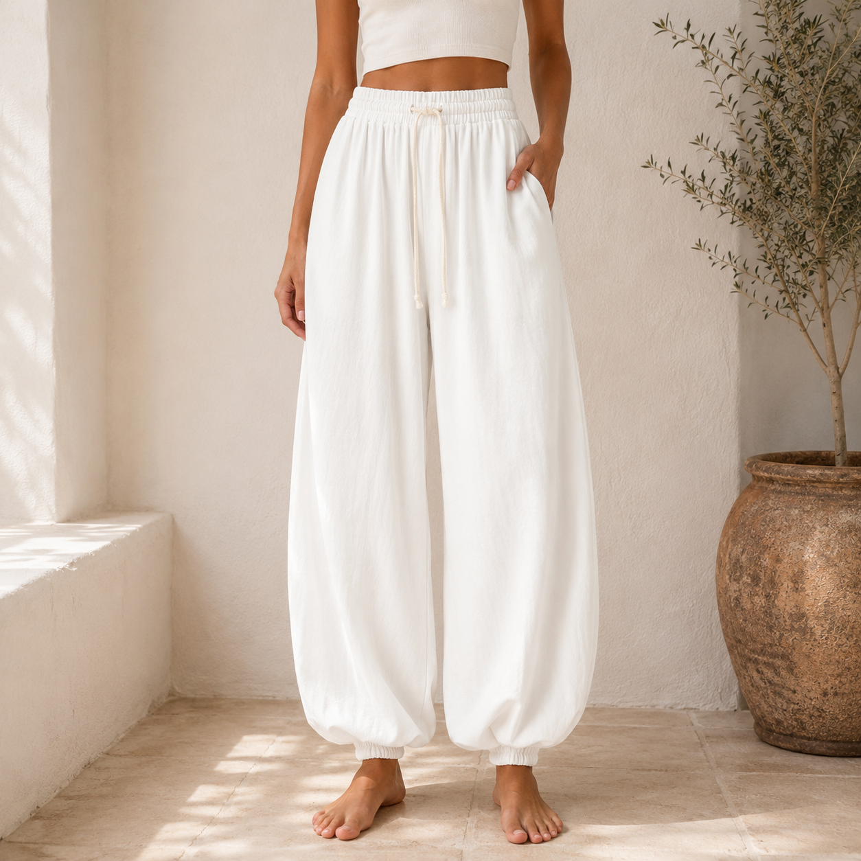 Pantalón bombacho