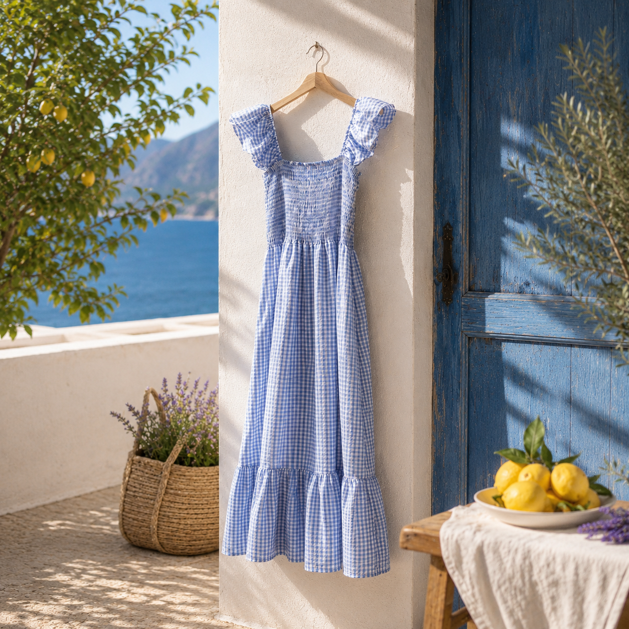 Vestido vichy