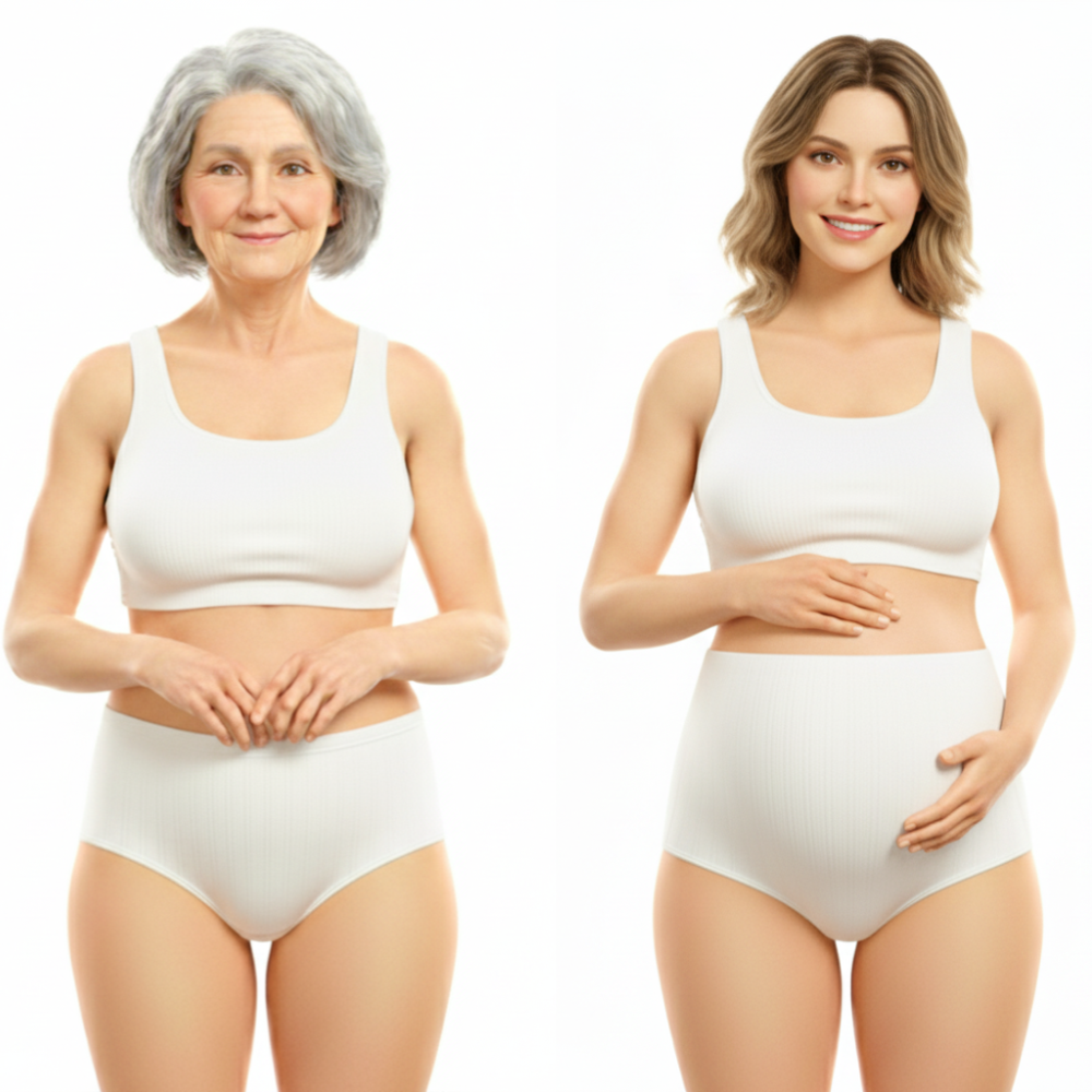 Idolika - Pack 6 - Bragas altas mujer - Bragas 100 algodon - Bragas de algodón - Bragas mujer talla grande - Para uso diario con una comodidad superior. Muy estirables