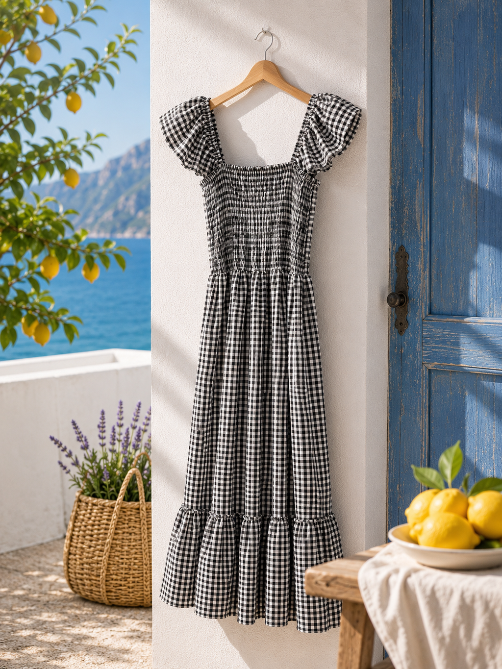 Vestido vichy