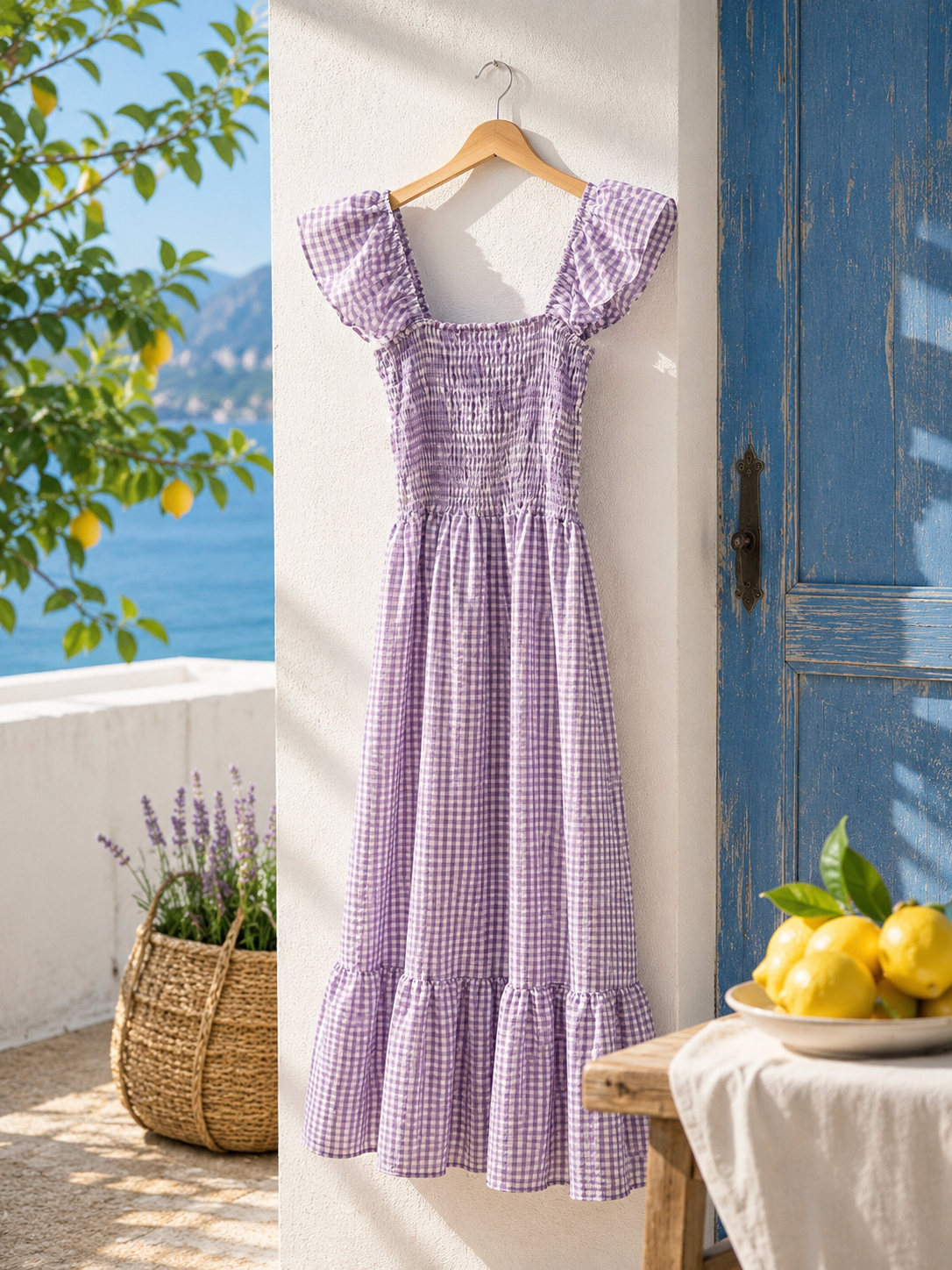 Vestido vichy