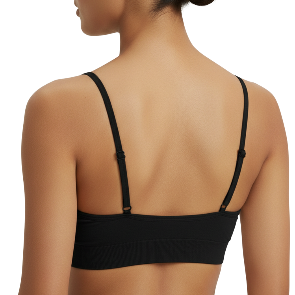 IDOLIKA - Pack 3 - Sujetadores sin aro - Sujetadores sin costuras sin aros- Sujetadores sin aro con relleno - Sujetadores sin costuras con relleno - sujetadores con relleno