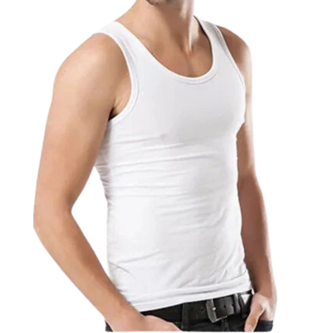 IDOLIKA - Camiseta interior hombre - Camiseta interior - Camiseta inteior para hombre- Camiseta tirantes - Camiesta interior tirantes hombre