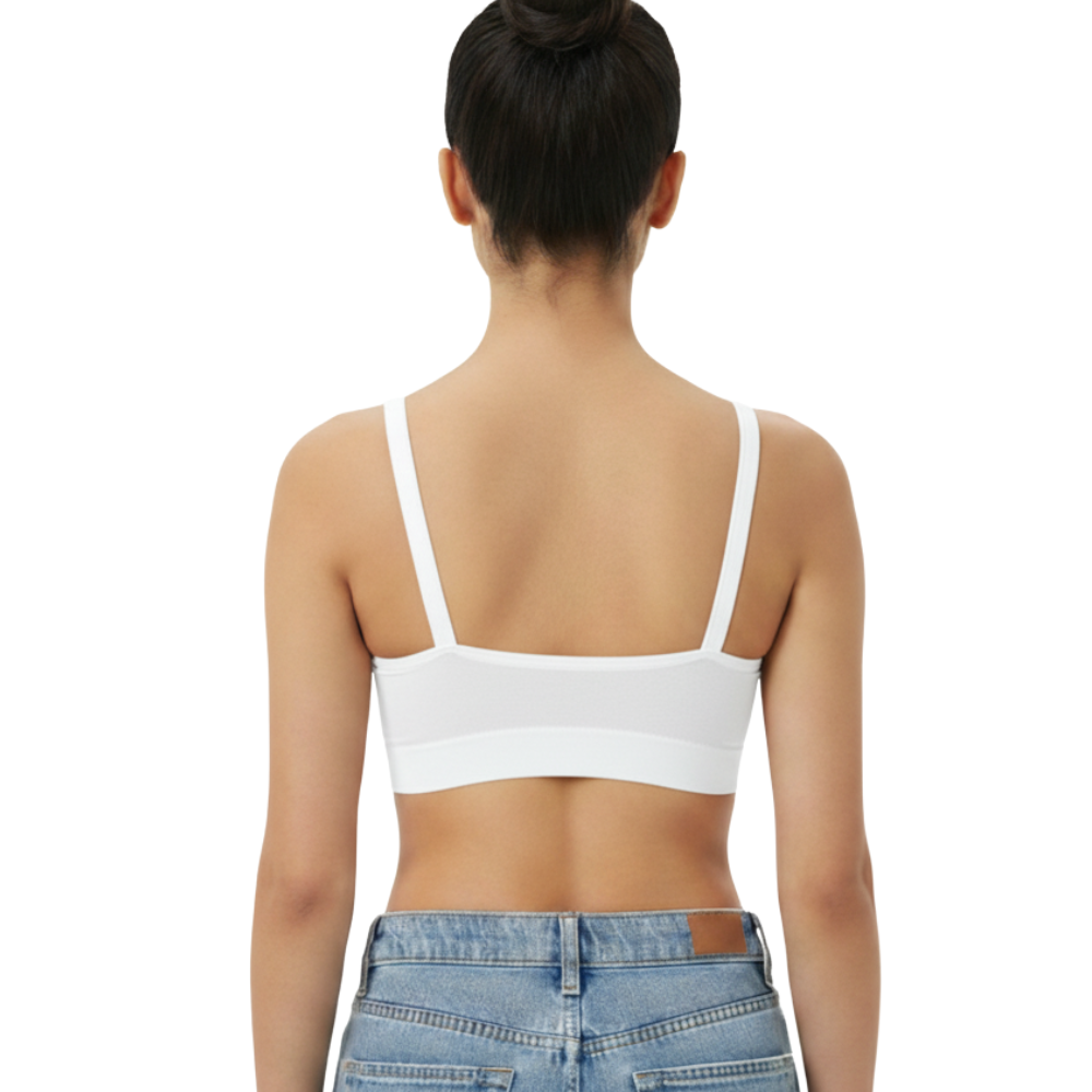 IDOLIKA - Pack 3 - Sujetadores sin relleno y sin aros - Sujetador sin relleno ni aros - Sujetador sin aros - Sujetador sin relleno