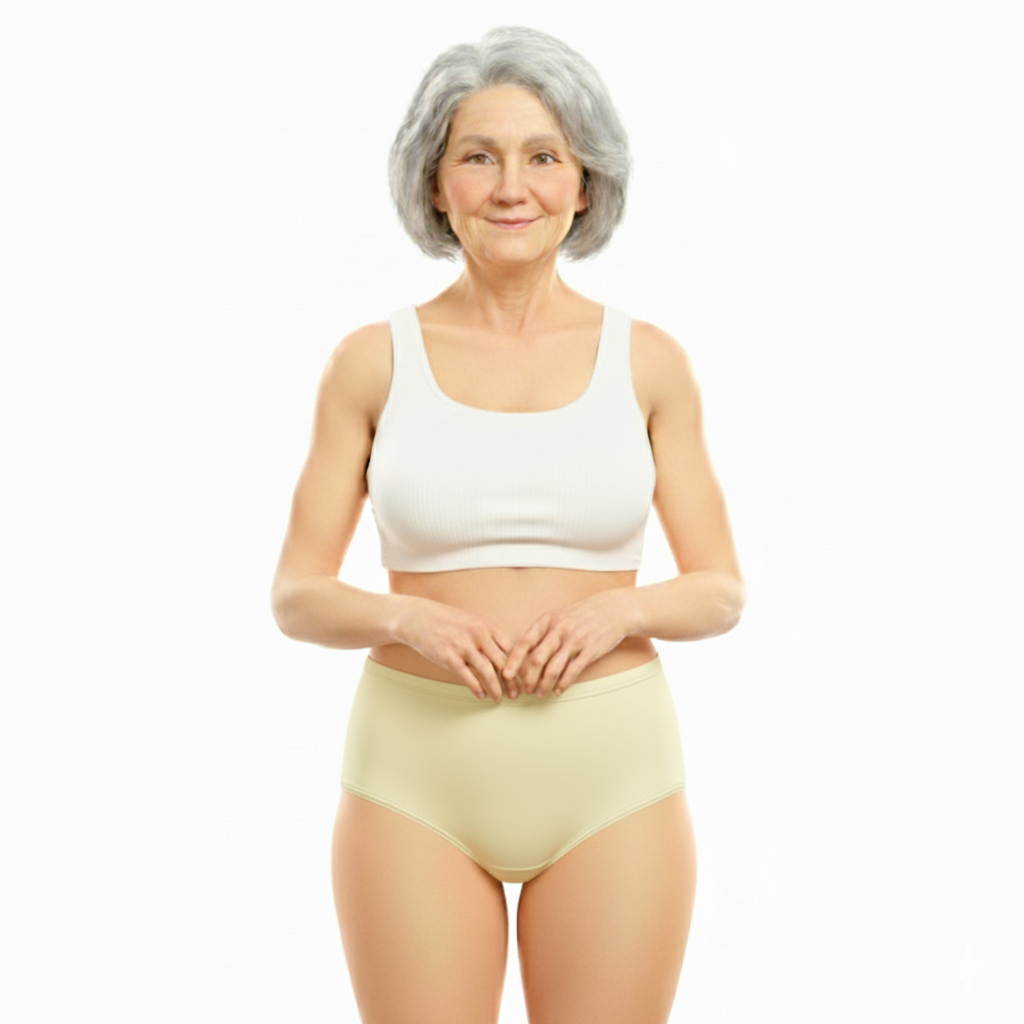 Idolika - Pack 4 - Bragas altas mujer - Bragas 100 algodon - Bragas de algodón - Bragas mujer talla grande - Para uso diario con una comodidad superior. Muy estirables