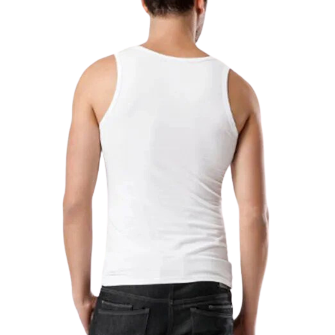 IDOLIKA - Camiseta interior hombre - Camiseta interior - Camiseta inteior para hombre- Camiseta tirantes - Camiesta interior tirantes hombre