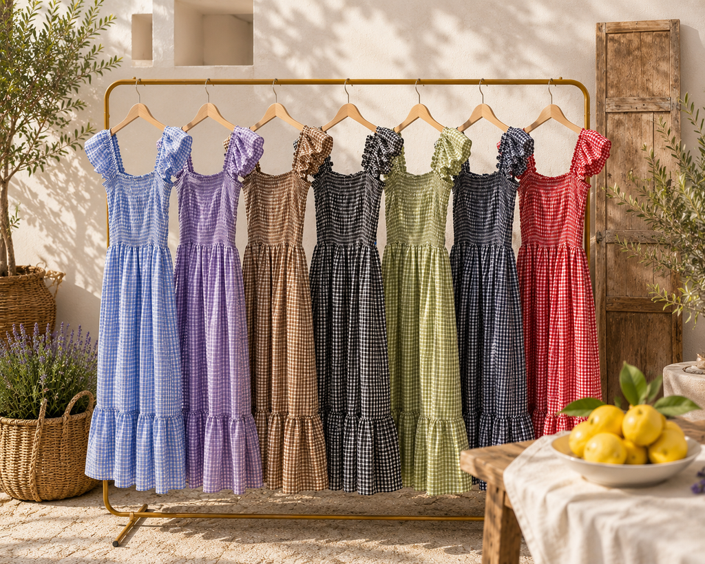 Vestido vichy