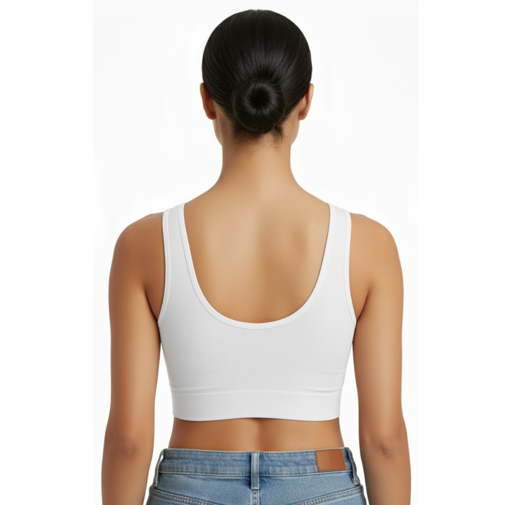 IDOLIKA - Pack 3 - Sujetadores sin relleno y sin aros - Sujetador sin relleno ni aros - Sujetador sin aros - Sujetador sin relleno