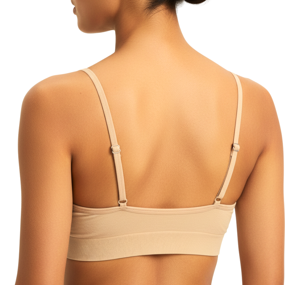 IDOLIKA - Pack 3 - Sujetadores sin aro - Sujetadores sin costuras sin aros- Sujetadores sin aro con relleno - Sujetadores sin costuras con relleno - sujetadores con relleno