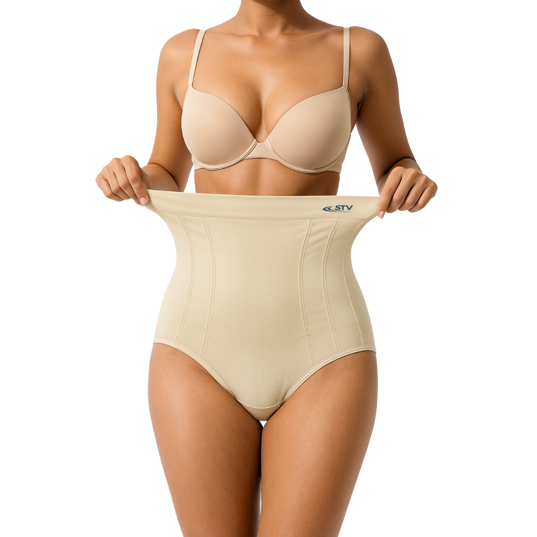 IDOLIKA - Pack 3 - Braga alta reductora - Braga reductora - Braga reductora mujer - Braga reductora sin costura