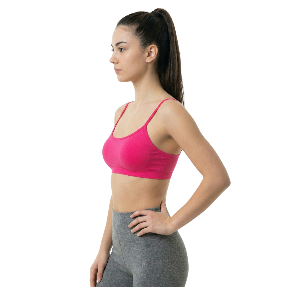 IDOLIKA - Pack 12 - Sujetador para niña - Sujetador niñas - Sujetador para niñas - Sujetador niña - Sujetador sin aros niña - Sujetador para niñas sin aros