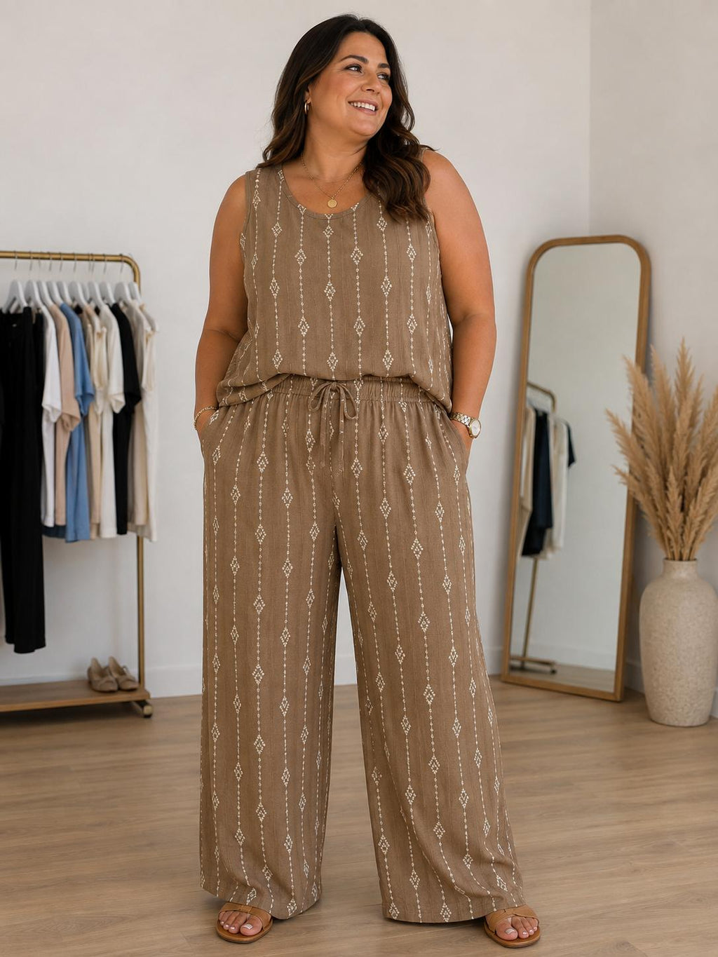 Conjunto Étnico Boho 🤎