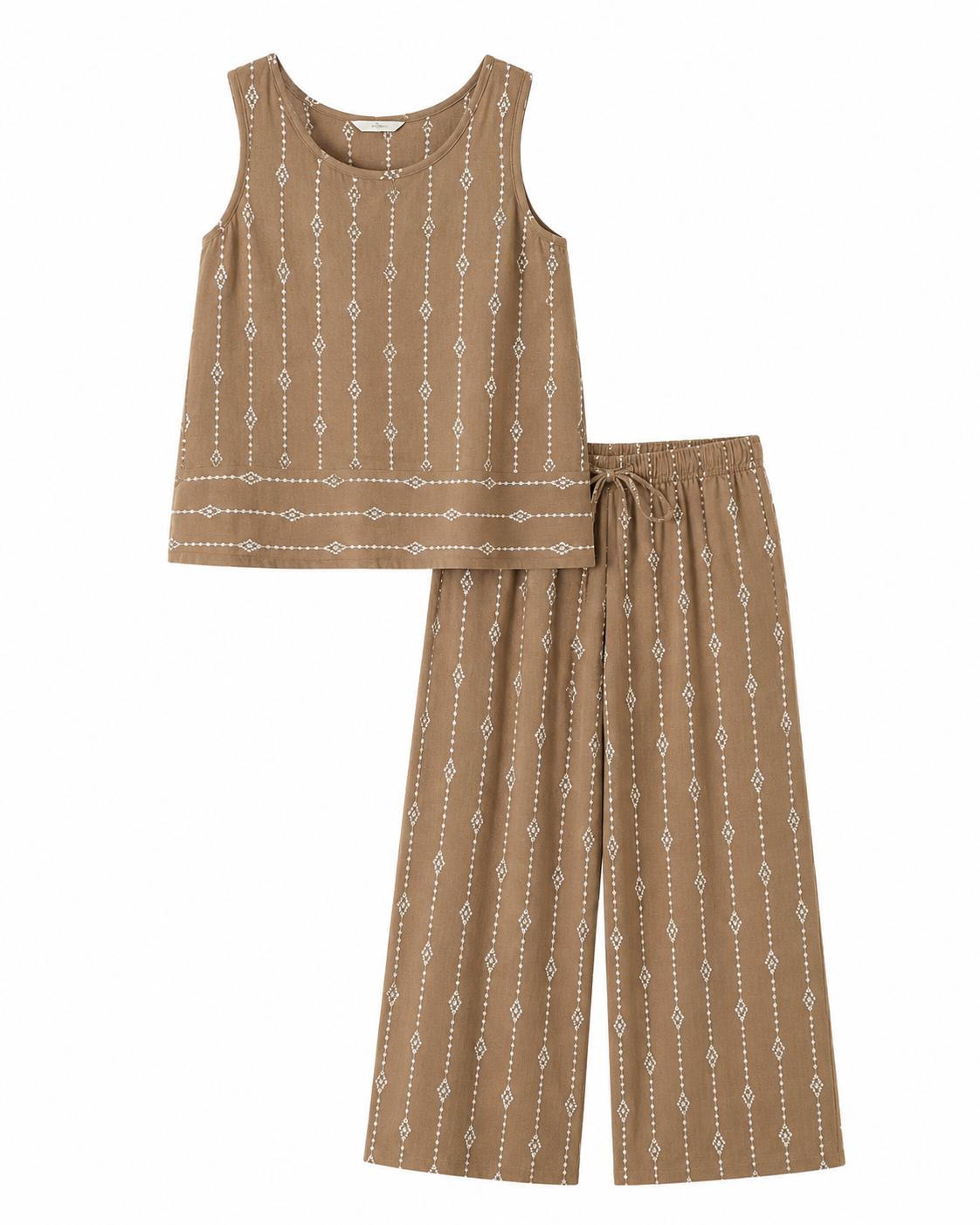 Conjunto Étnico Boho 🤎