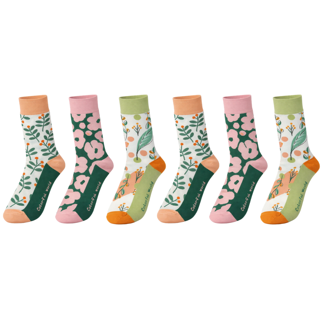 Idolika - Calcetines divertidos mujer - Calcetines dibujos mujer - Calcetines algodon - Talla 35/40