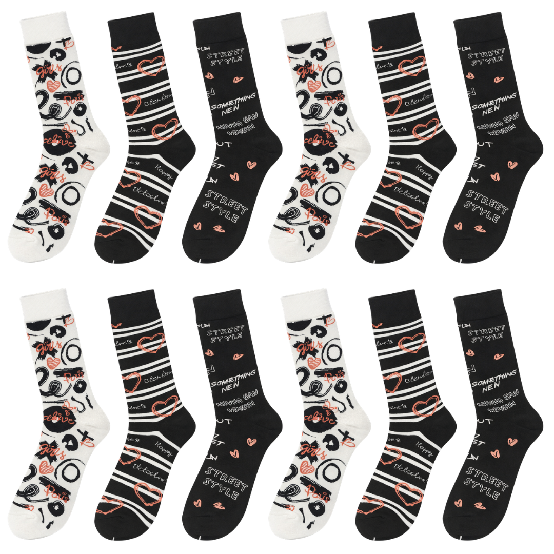 Idolika - Calcetines divertidos mujer - Calcetines dibujos mujer - Calcetines algodon - Talla 35/40