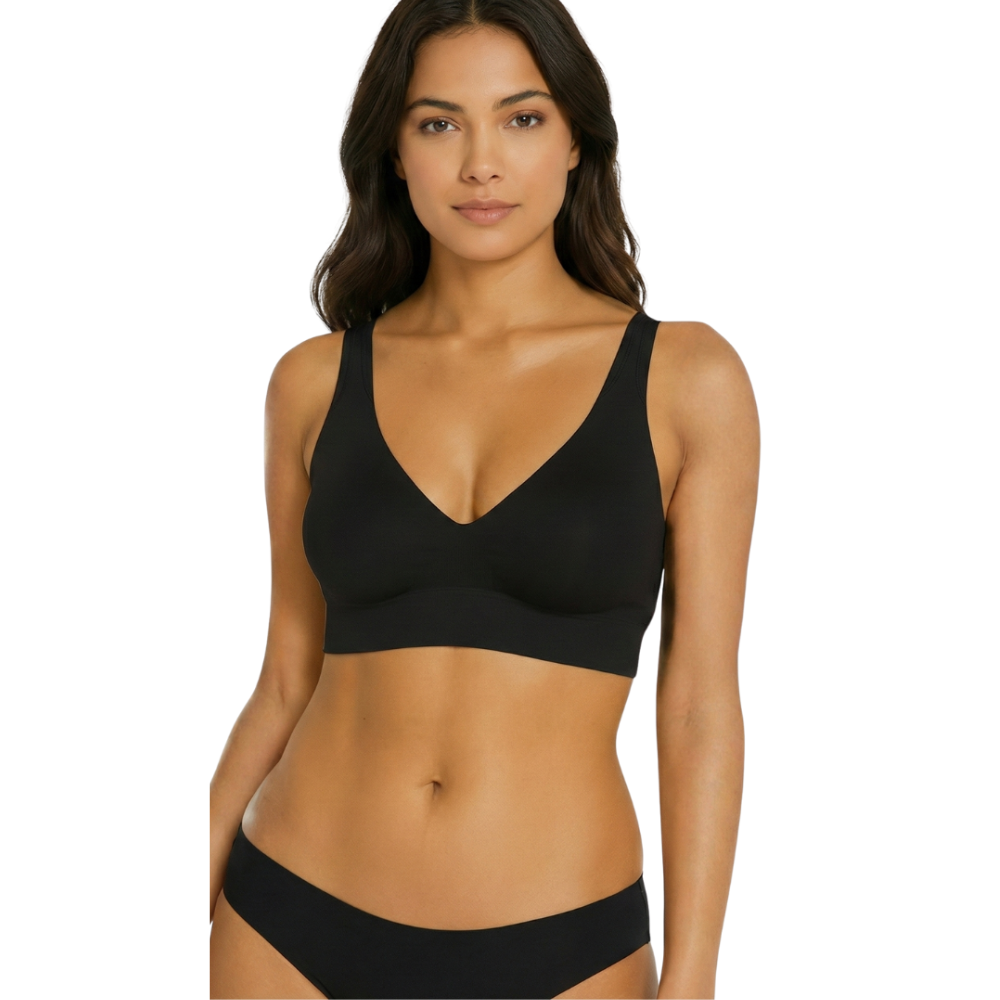 IDOLIKA - Pack 3 - Sujetadores sin aro - Sujetadores sin costuras sin aros- Sujetadores sin aro con relleno - Sujetadores sin costuras con relleno - sujetadores con relleno