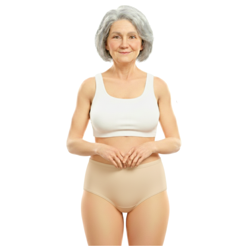 Idolika - Pack 4 - Bragas altas mujer - Bragas 100 algodon - Bragas de algodón - Bragas mujer talla grande - Para uso diario con una comodidad superior. Muy estirables